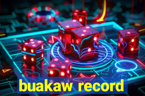 buakaw record